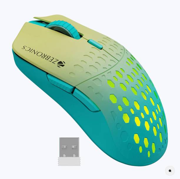 ZEBRONICS Zeb Marine Wireless Ergonomic Optical Gaming Mouse