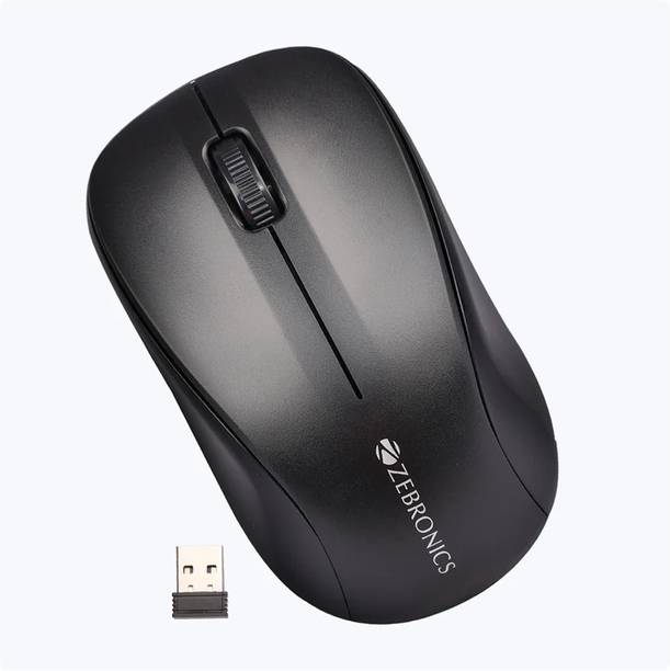 ZEBRONICS Zeb Pace Wireless 1200 DPI Ambidextrous Optical Mouse Ambidextrous Optical Mouse