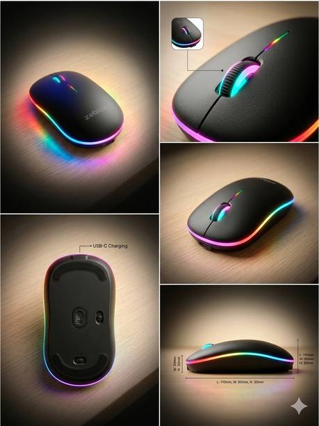MGD Connect-2 Ergonomic Optical  Gaming Mouse