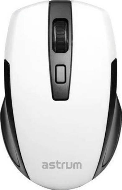 ASTRUM MW200 Wireless Optical Mouse - WHITE Wireless Optical Mouse