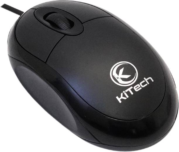 KITECH 10 Wired Ergonomic Optical Mouse