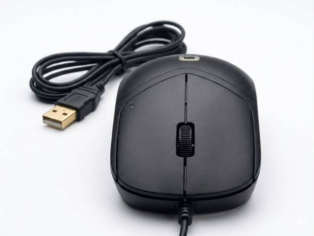 Quantron q-535 Wired Ergonomic Optical Mouse