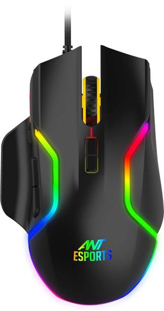 Ant Esports GM340 Wired Ergonomic Optical  Gaming Mouse