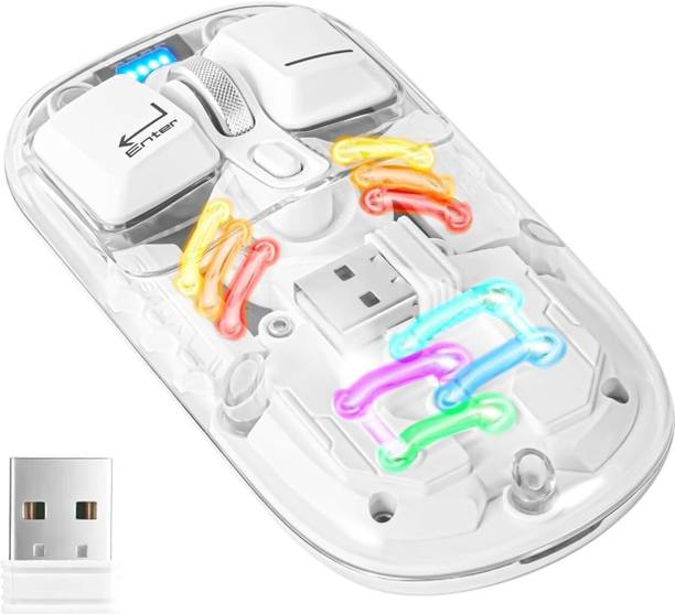 Etzin Wireless Mouse Tri-Mode 2.4GHz/BT5.0/BT5.0 Bluetooth EPL-1275KM Wireless Ambidextrous Laser  Gaming Mouse  with Bluetooth