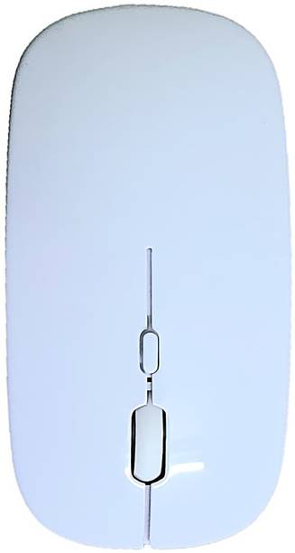 saaventures Rechargeable Wireless Mouse Modern Design with Dual-Mode for Office and Gaming Wireless Ergonomic Optical  Gaming Mouse  with Bluetooth