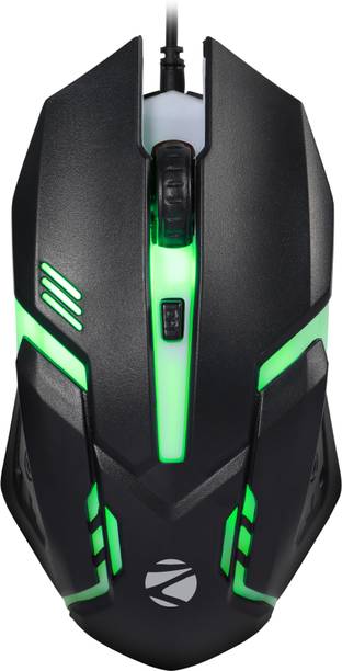 ZEBRONICS Zeb- Uzi Wired Ambidextrous Optical  Gaming Mouse