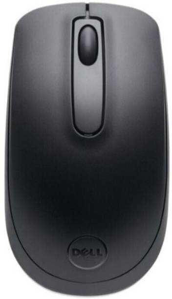 DELL WM118 Wireless Right Handed Optical Mouse 1000DPI, with USB Nano Receiver, Optical Tracking, Plug and Play, Ambidextrous  with Bluetooth