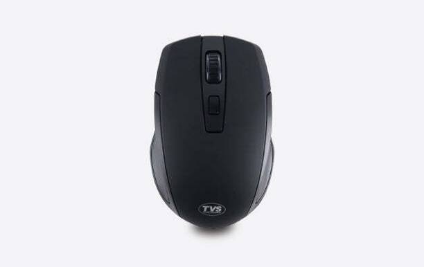 TVS WM-416 Wireless Ergonomic Optical Mouse