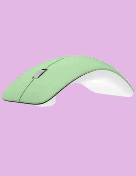 Aurora World Curve Wireless Mouse with USB-A & USB-C -849 Wireless Ergonomic Optical Mouse