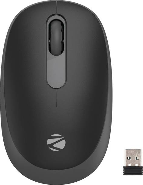 ZEBRONICS Groot Wireless Ambidextrous Optical Mouse Wireless Mouse, 1600DPI, Silent Ergonomic with 2 Years Warranty  with Bluetooth