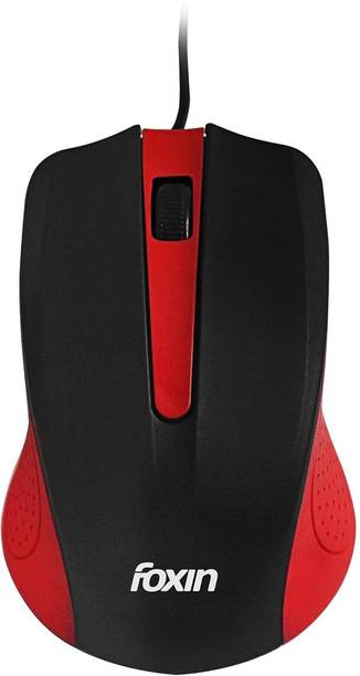 Foxin Classy Wired Ambidextrous Optical Mouse