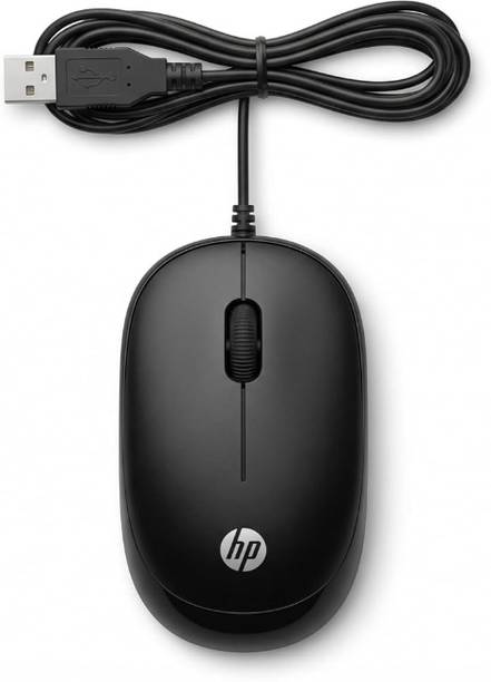 HP 110 Wired Ambidextrous Optical Mouse