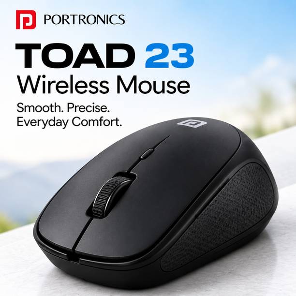 Portronics POR 1610 Wireless Ergonomic Optical Gaming Mouse