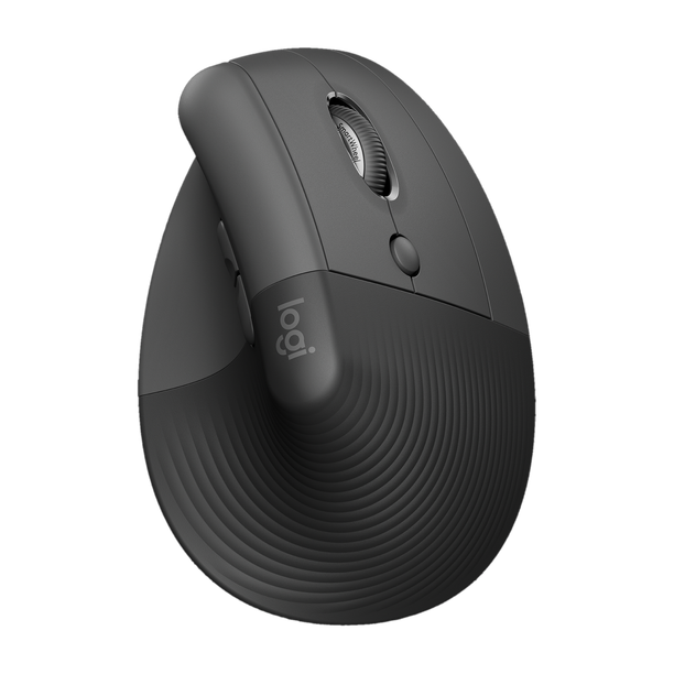 Logitech LIFT / Vertical Ergonomic, Multi-Device (Upto 3 Device) Ambidextrous Optical Mouse