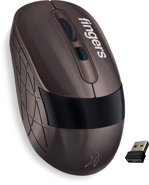 FINGERS Aerogrip Wireless Ambidextrous Optical Mouse