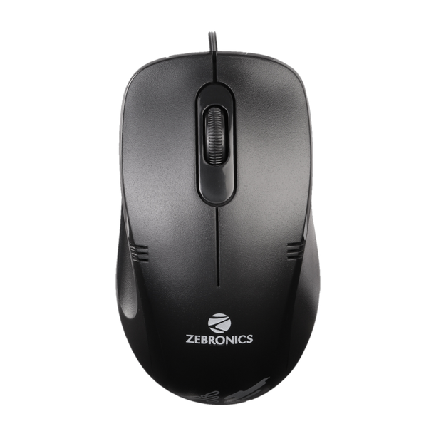 ZEBRONICS Power plus Wired Ambidextrous Optical Mouse