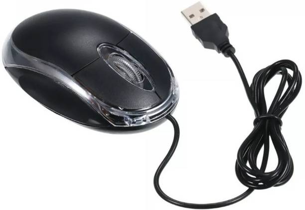 NPU Stylish USB Wired Gaming Mouse With Lighting For Laptop, PC_NP55 Wired Ambidextrous Optical  Gaming Mouse