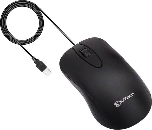 KITECH M50 Wired Ambidextrous Optical Mouse