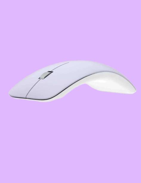 Aurora World Curve Wireless Mouse with USB-A & USB-C -906 Wireless Ergonomic Optical Mouse