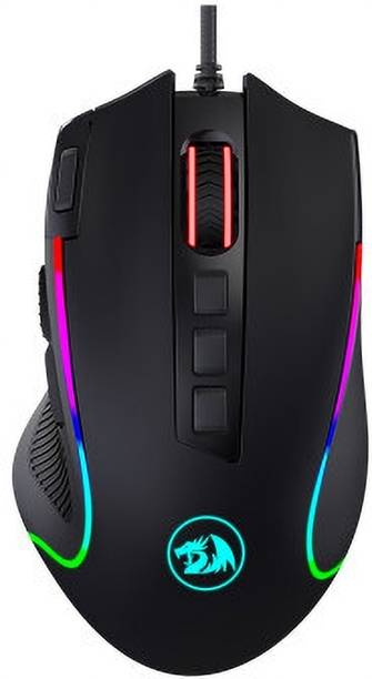 GREGATECHPLAY Redragon Predator Wired Ambidextrous Hybrid  Gaming Mouse