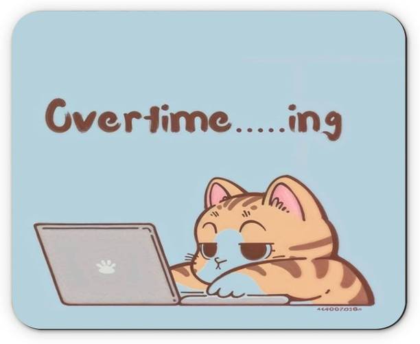outfitque Premium Non-Slip Rubber Base Mouse Pad for Desktop and Laptop Mini-9x5(31) Non Slip Base Mousepad
