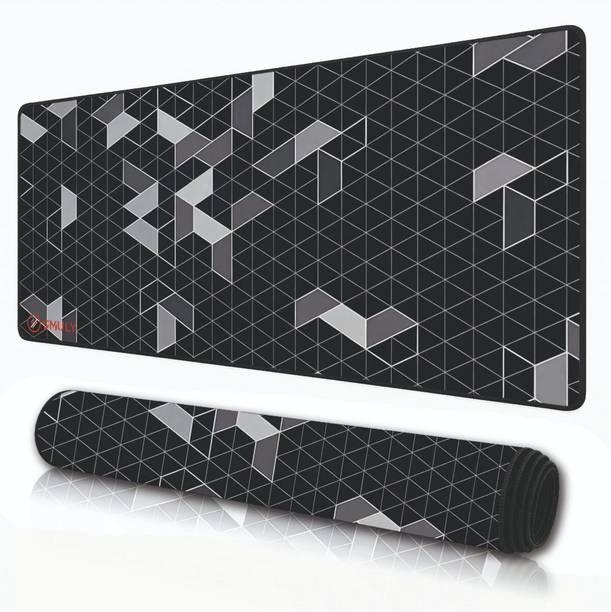 SMULY Big Gaming Mouse Pad, Extended Nonslip Table Mat For Laptop & PC Dual Sided Mousepad