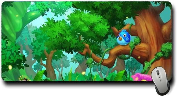 Ivaan Store Extended Gaming Laptop Mouse Pad, Thick Non-Slip Rubbercode 008 Non Slip Base Mousepad