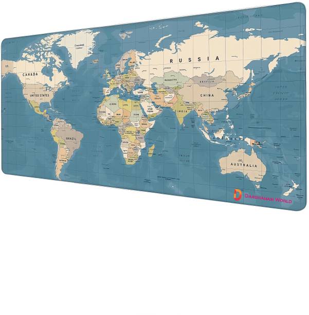 DARSHANAM WORLD Large Extended Mouse Pad, Soft Gaming Desk Keyboard Pad Mat for Offices & Home Non Slip Base Mousepad