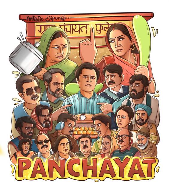 Addcartmart International LLP panchayat Printed MousePad Non Slip Base Mousepad