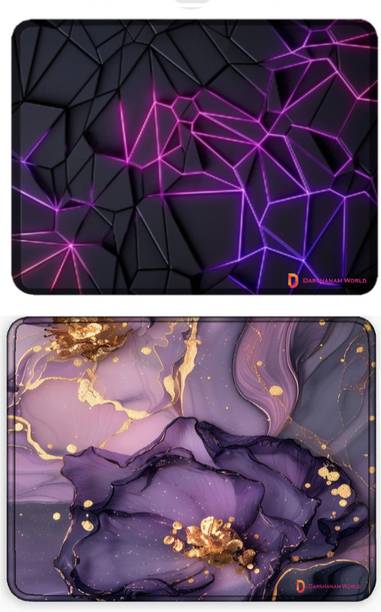DARSHANAM WORLD Mouse pad, Gaming mouse pad, Anti-Slip Base, High Durability Mousepad