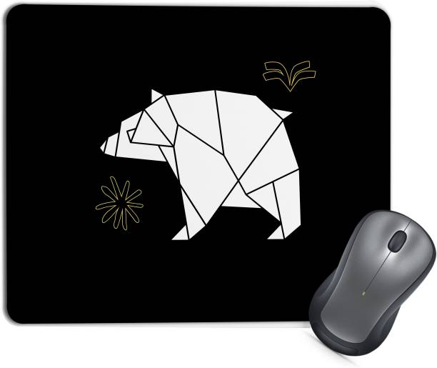 TrendoPrint MP75 Mouse Pad with Anti-Slip Rubber Base & Smooth Mouse Control Mousepad
