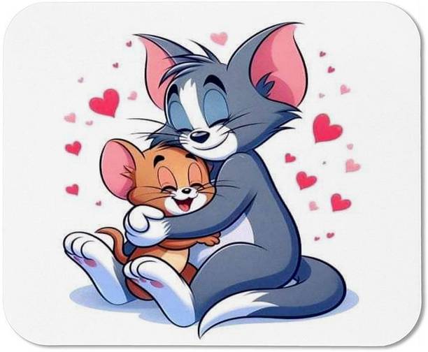 PS Sales Tom&Jerry Love-01 Non Slip Base Mousepad