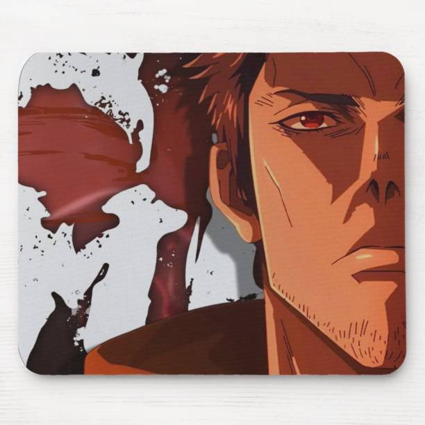 PulseWave Anime-Inspired Gaming Mousepad with Anit-Slip Base Smooth Control for PC, Laptop Mousepad