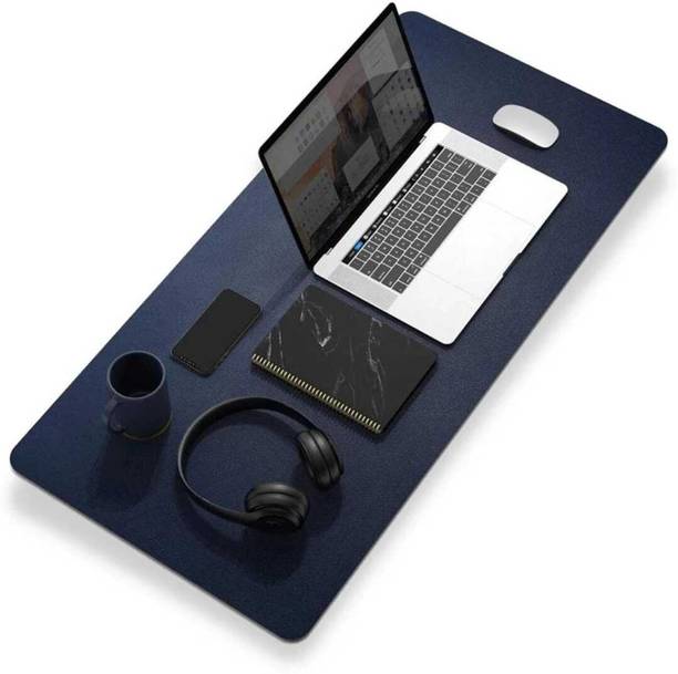 Beltworld Desk Pad Protector Waterproof PU Desk Mat for Office & Home and gaming Non Slip Base Dual Sided Mousepad