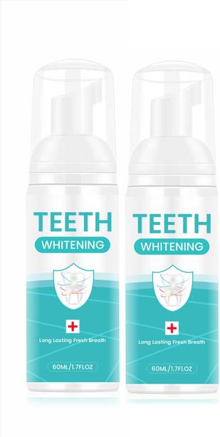 Bejoy Teeth Whitening Foaming Toothpaste Mousse Mouth Wash - mint