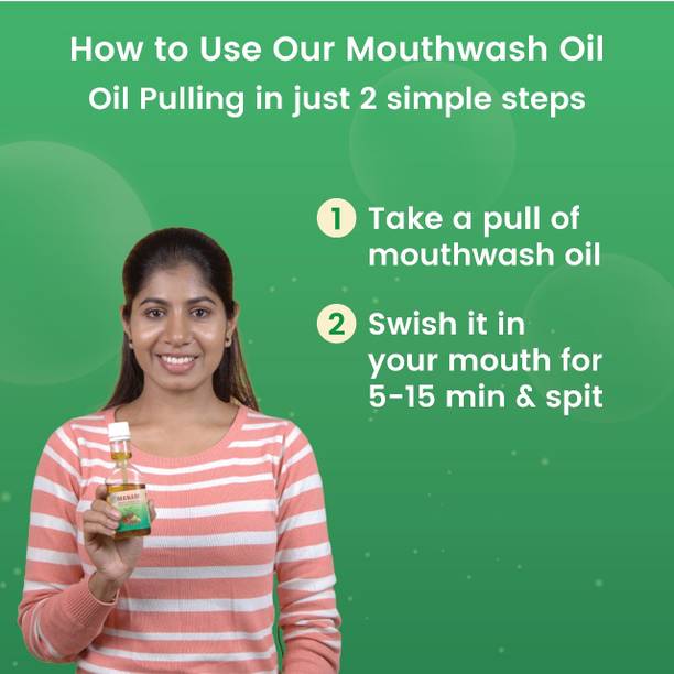 Manam Herbal Mouth Wash Oil - Mixed