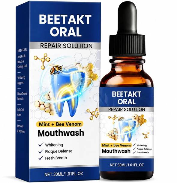 HELIXPRISM Oral Repair Solution Mint & Bee Venom Mouthwash Daily Oral Care Formula - N/A