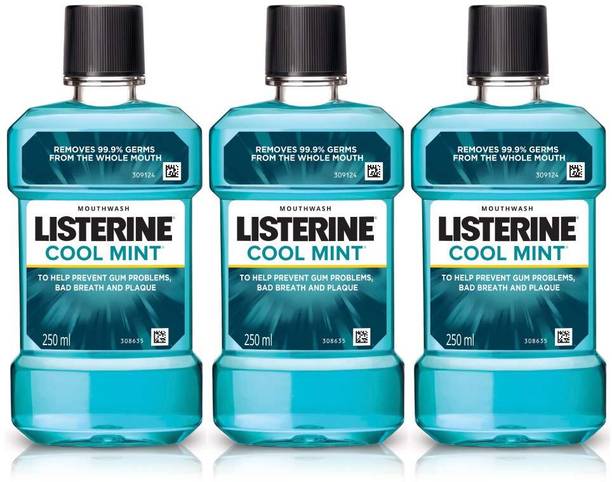 लिस्ट्रीन Cool Mint Mouthwash Liquid