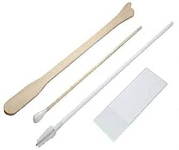 Lisamed PAP Smear Test Kit, 4 Pieces Set (Pack of 10 Kits) Surgical Hook