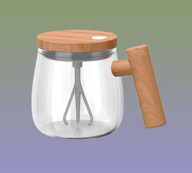 juggaris Easy Stir Hot Chocolate – Instant Blend Travel Cup Glass Coffee Mug