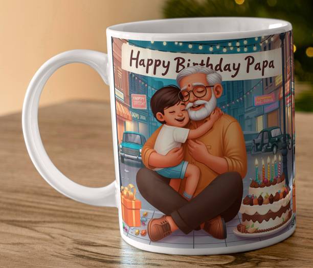 Goldencity Birthday Gift for Father, Anniversary Gift for Papa Love, Best Dad Ever Dad64 Ceramic Coffee Mug