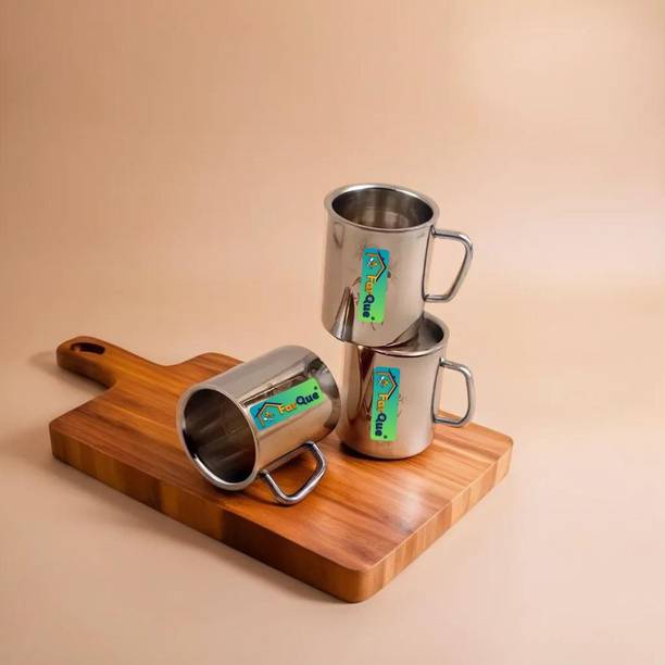 FarQue Double Wall Tea and Coffes Stainless Steel Coffee Mug