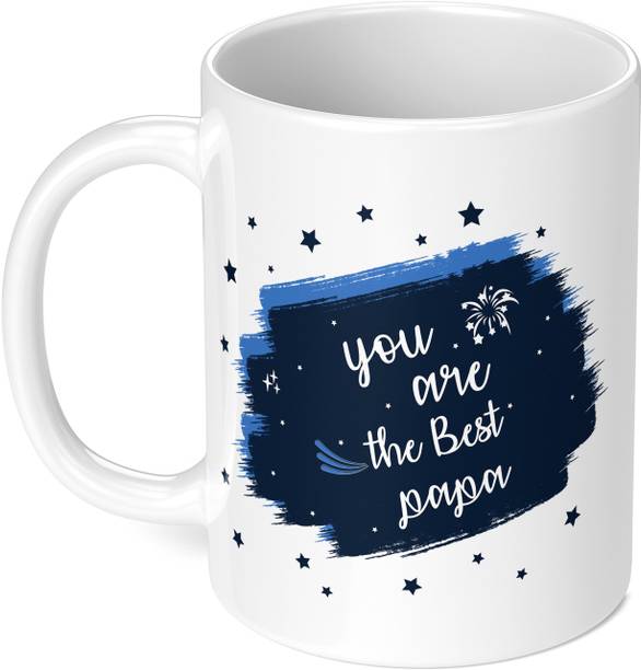 DojaBeauty Papa Best Gift For Birthday & Return Gifts For Loving Ones (DB-704) Ceramic Coffee Mug