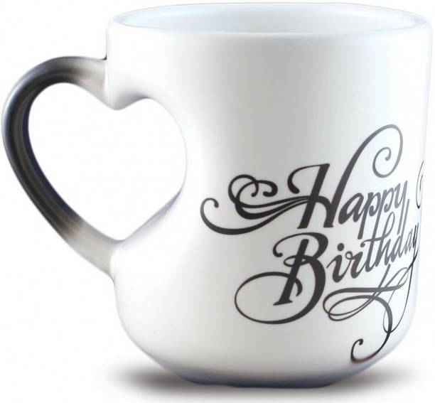 TheWhoop Photo Print Heart Shape Magic For Birthday Gift ( MSG ON 7014651028 ) Ceramic Coffee Mug