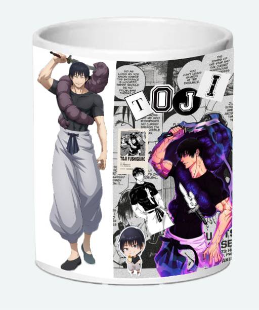 GSSTUDIO Jujutsu Kaisen-The Assassin-Fushiguro Toji Anime Lovers,Best For Gifts Ceramic Coffee Mug