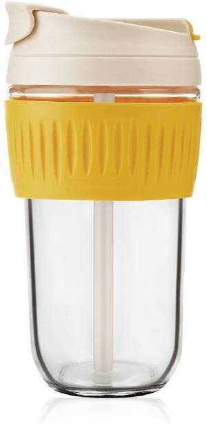 IndusBay 400 ML Dual Airtight lid Reusable Leak Proof H...