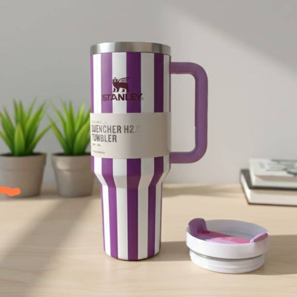 stanly purple stripe tumbler Stainless Steel Tumbler