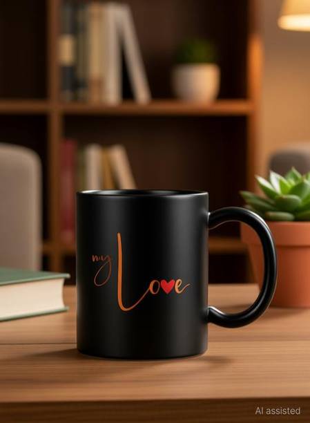 WINGS MART "My Love" Printed Coffee For Boy Girl Husband Wife Sister Brother Father Mother Ceramic Coffee Mug