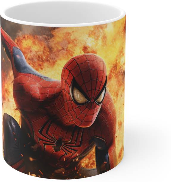 Growkaart Spider-Man Superhero – Red Web Edition,BT MUG-0671 Ceramic Coffee Mug