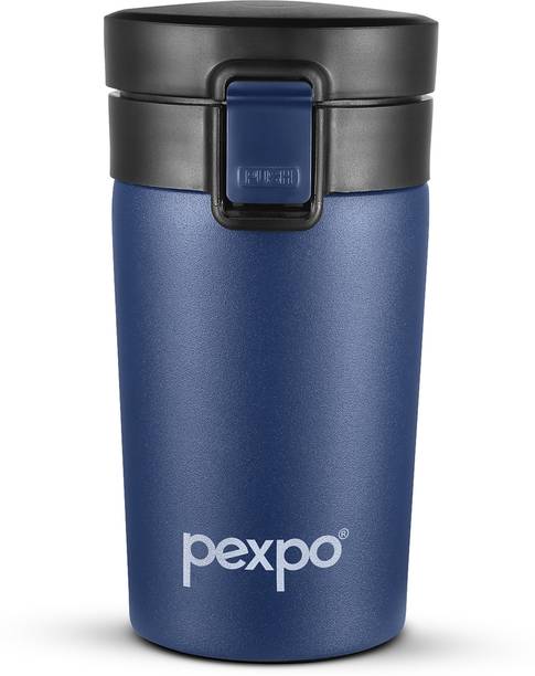 pexpo Cocoa Vacuum Insulated Hot & Cold Spill Proof Stainless Steel Coffee Mug